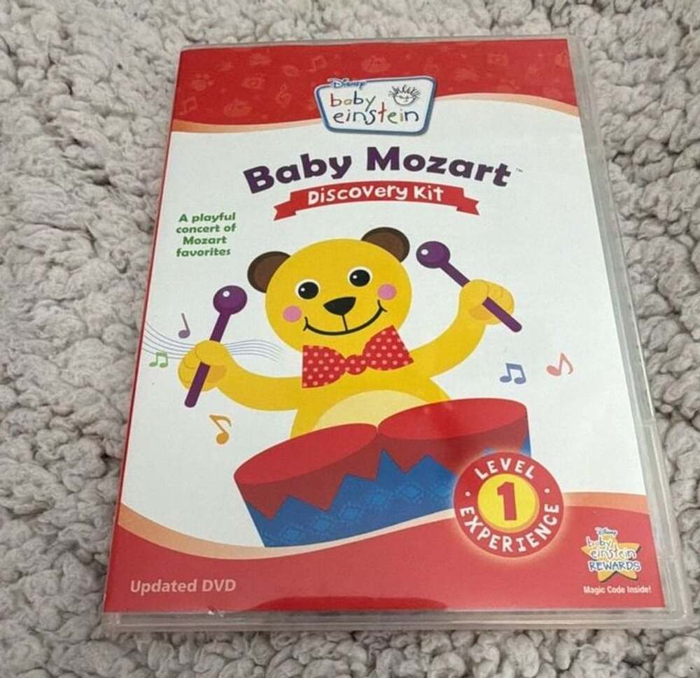 Baby Einstein Baby Mozart Discovery Kit DVD and CD